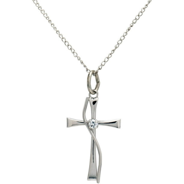 Sterling Silver Cross Necklace and Matching Hallmarked 925 Earrings Sterling Silver Cross Necklace and Matching Hallmarked 925 Earrings